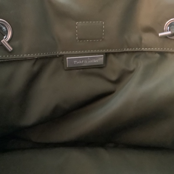 Tory Burch Women's Ella Chain Tote, Olive Green - Picture 6 of 10